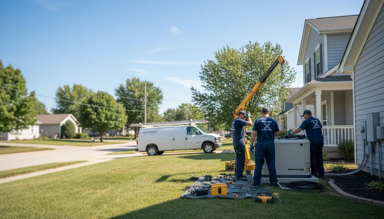 Generator Installation in Harrisburg, PA near me